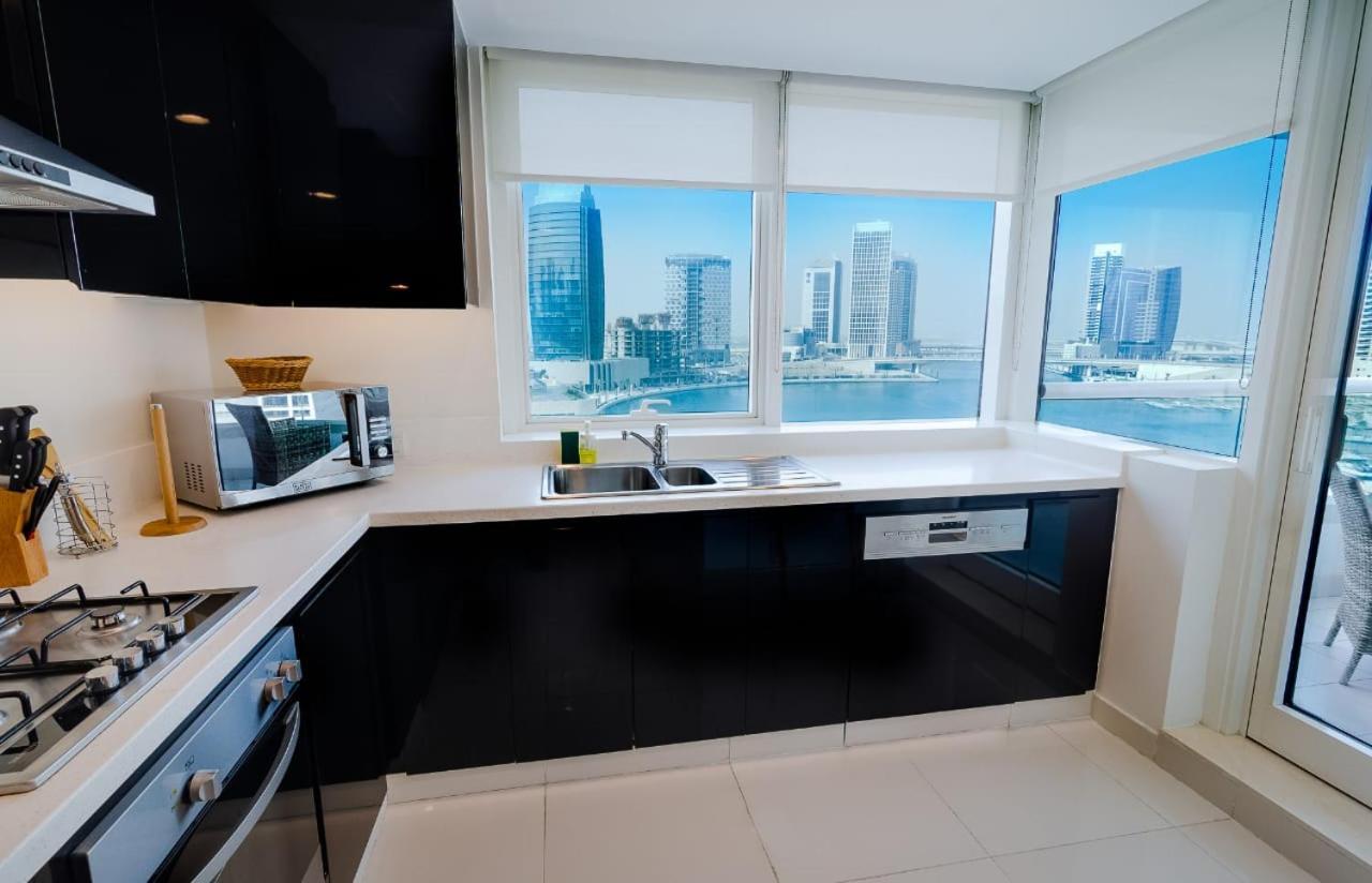 Waterfront Downtown- Damac Maison Canal View Dubai Esterno foto