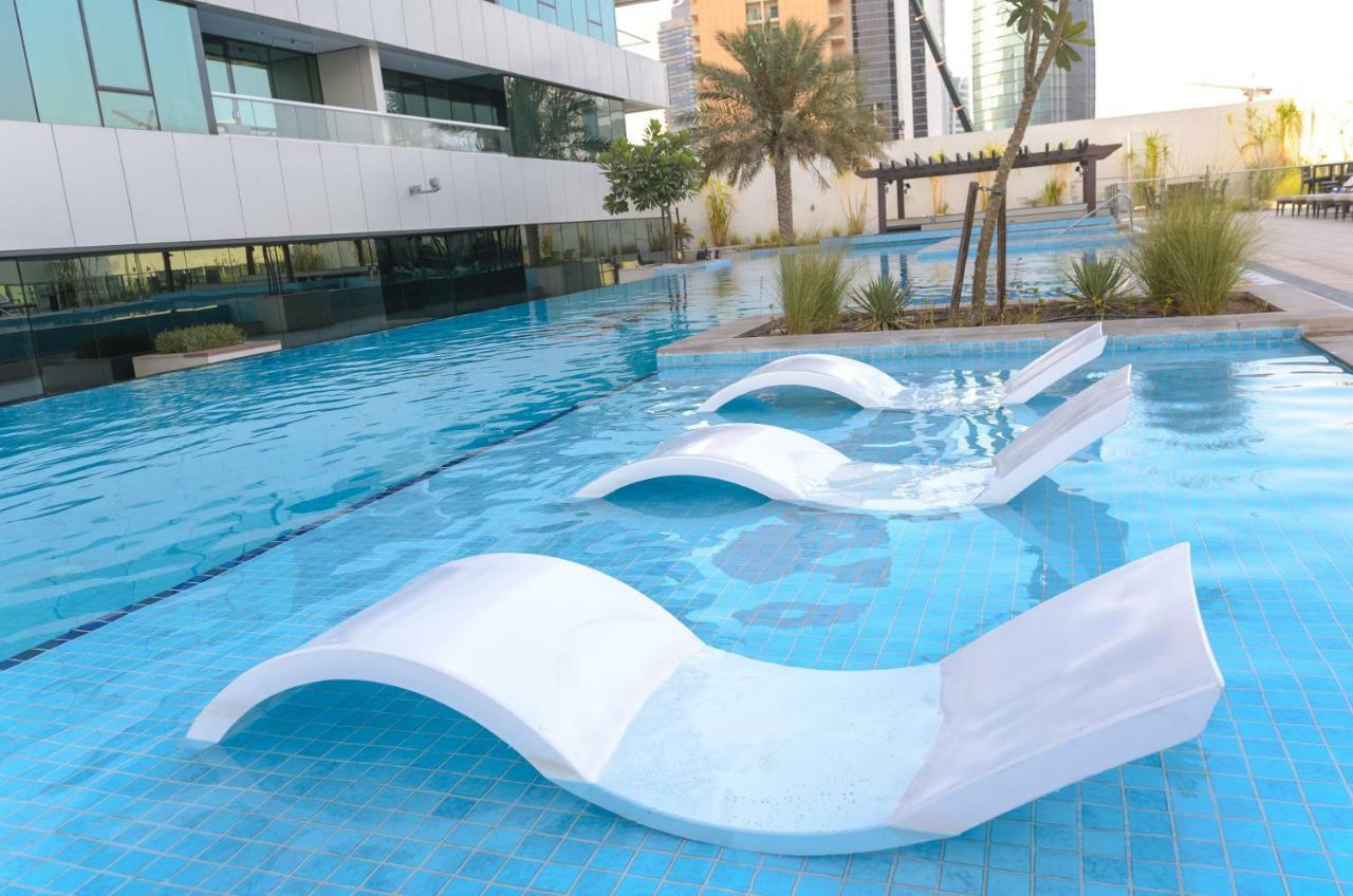 Waterfront Downtown- Damac Maison Canal View Dubai Esterno foto